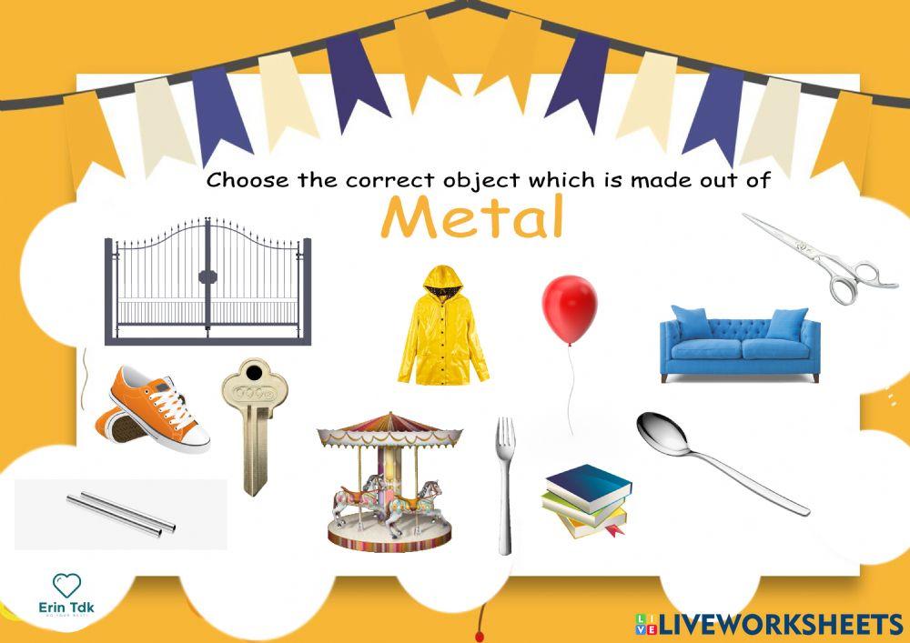 Lesson 18 - Properties of materials (Metal)