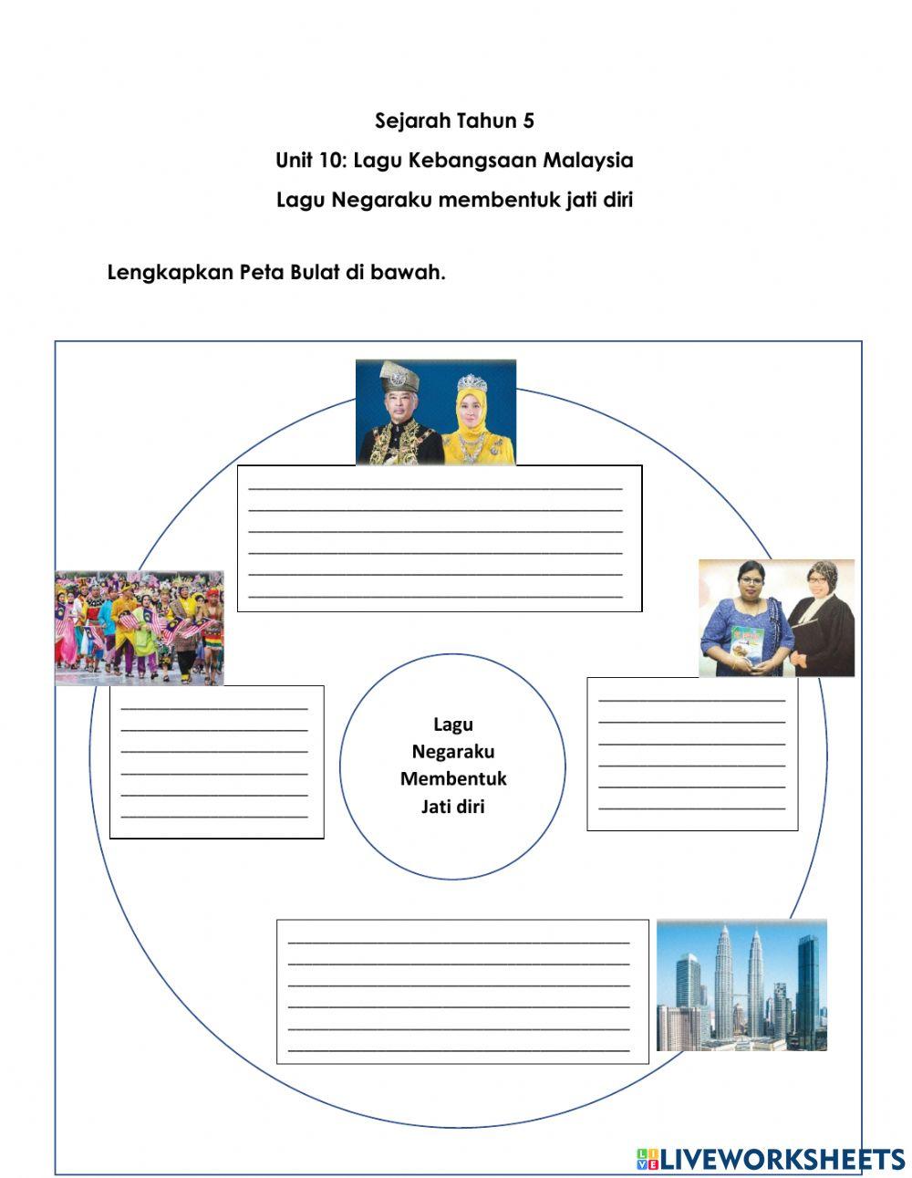 Sejarah Tahun 5 Lagu Negaraku Membentuk Jati Diri
