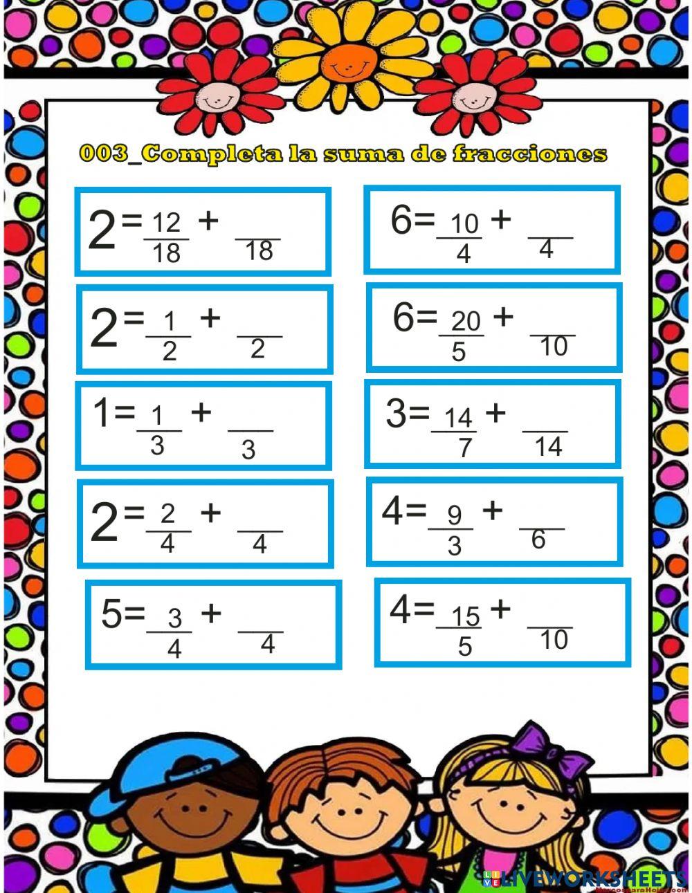 003-suma de fracciones