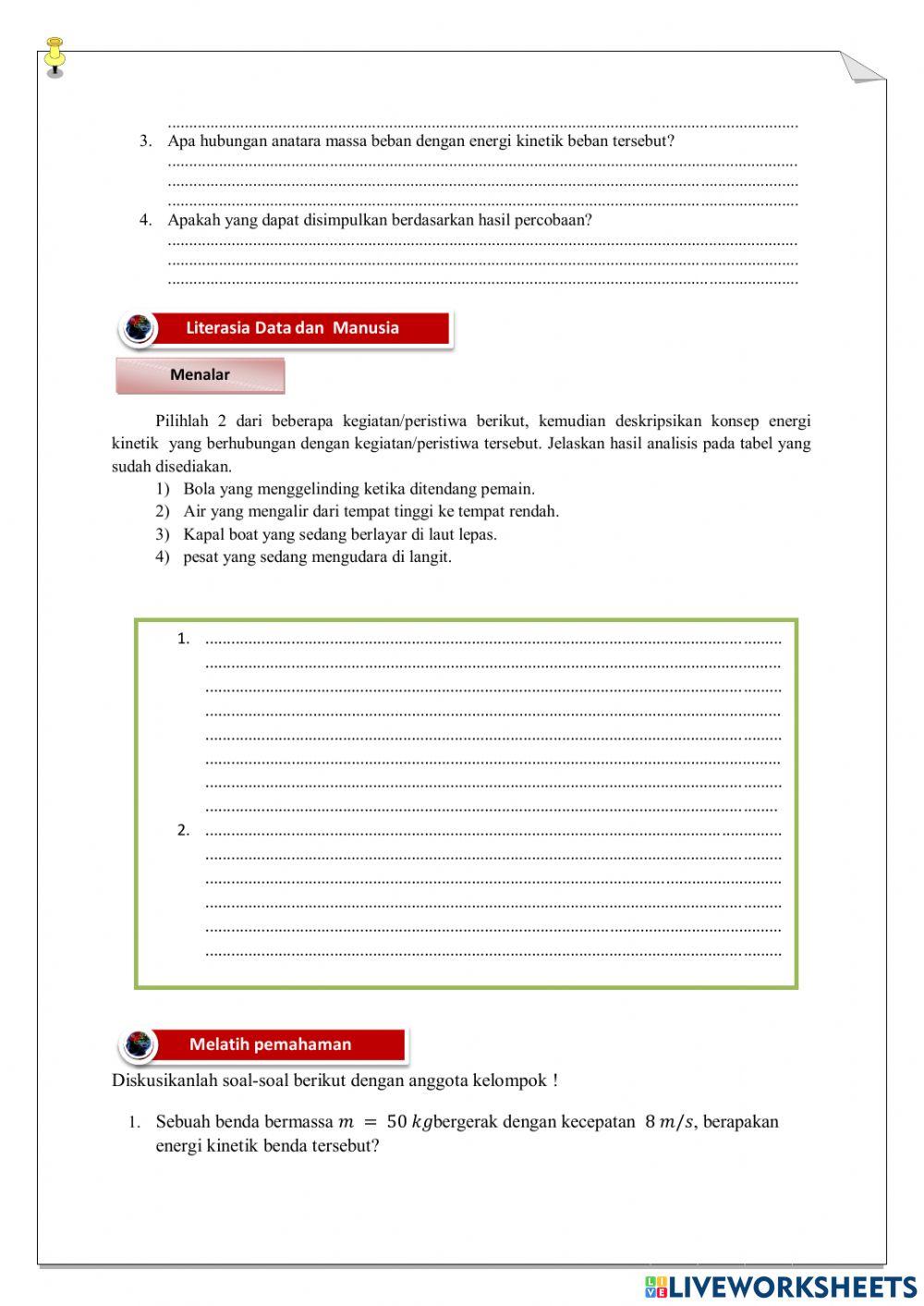 LKPD Energi Kinetik