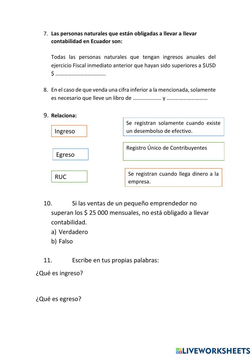 Libro de ingresos y egresos
