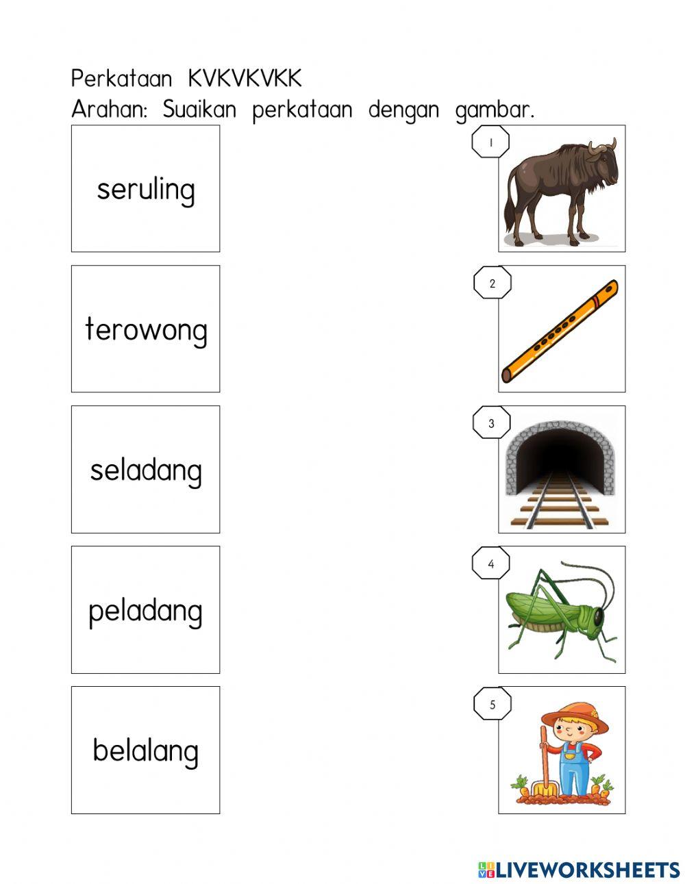 Perkataan KV+KV+KVKK