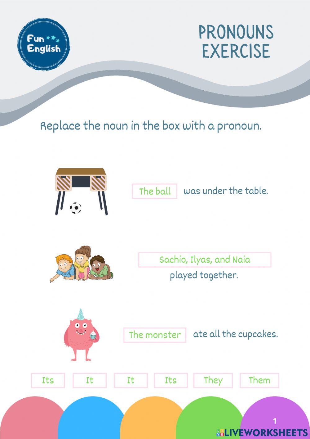 Personal Pronouns