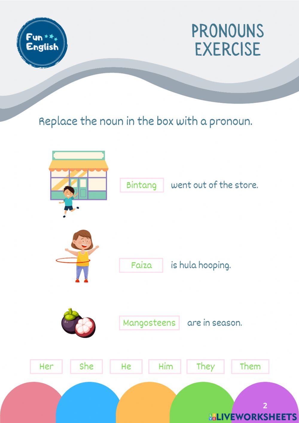 Personal Pronouns