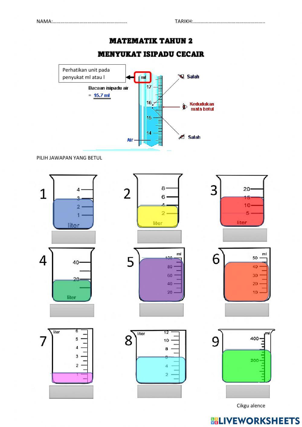 Sukat isipadu cecair