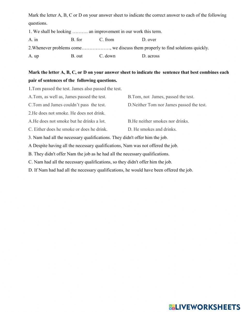 Unit 1: Homelife- English 12