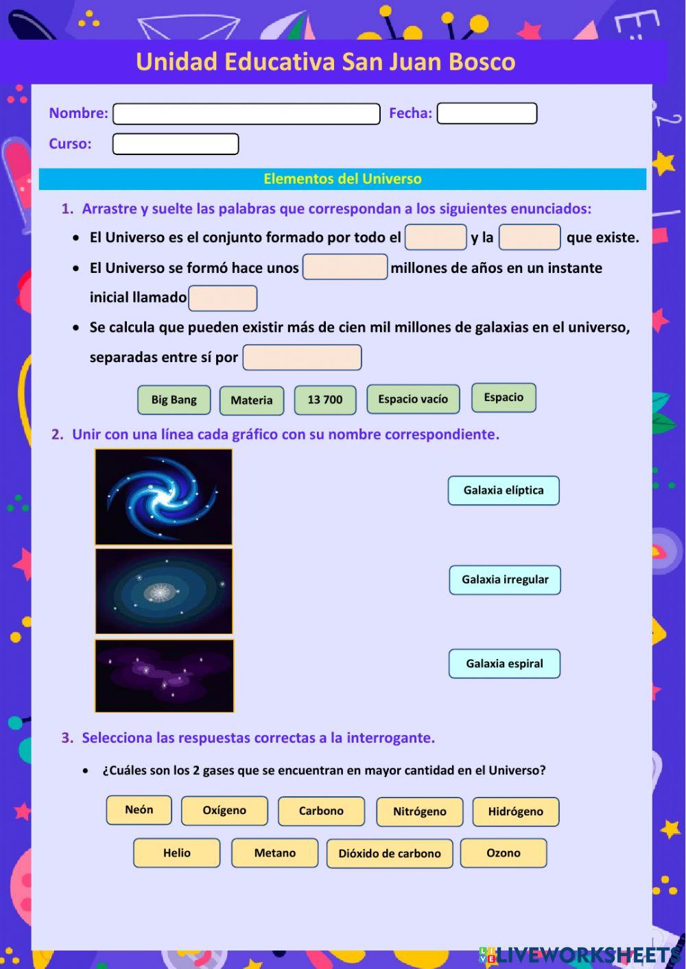 Elementos del Universo