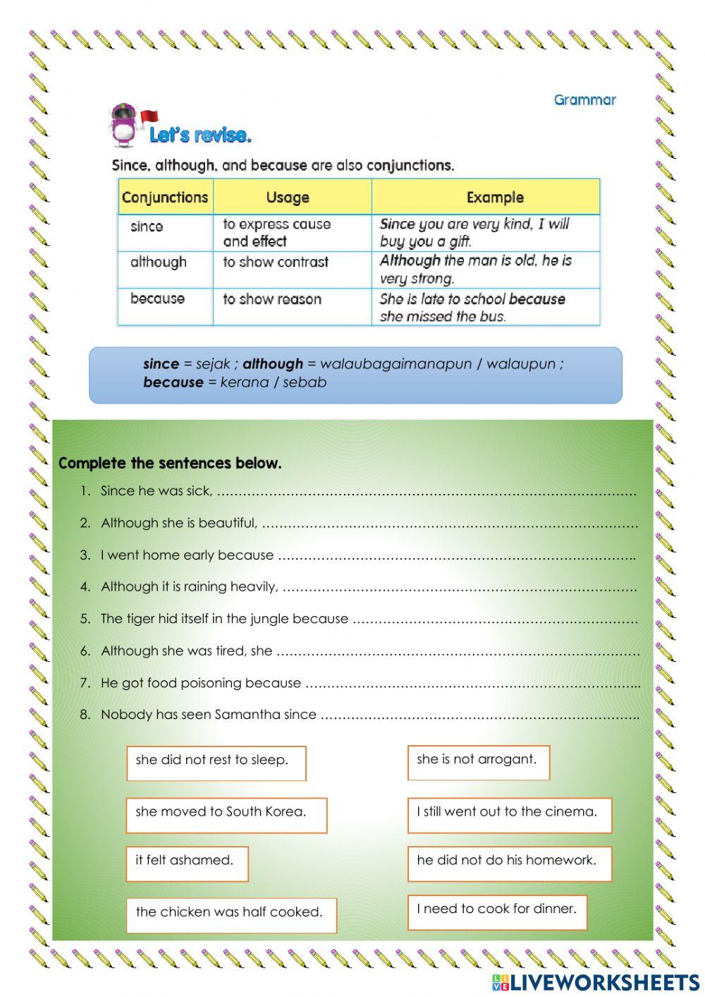 Unit 8: How the tiger got its stripes