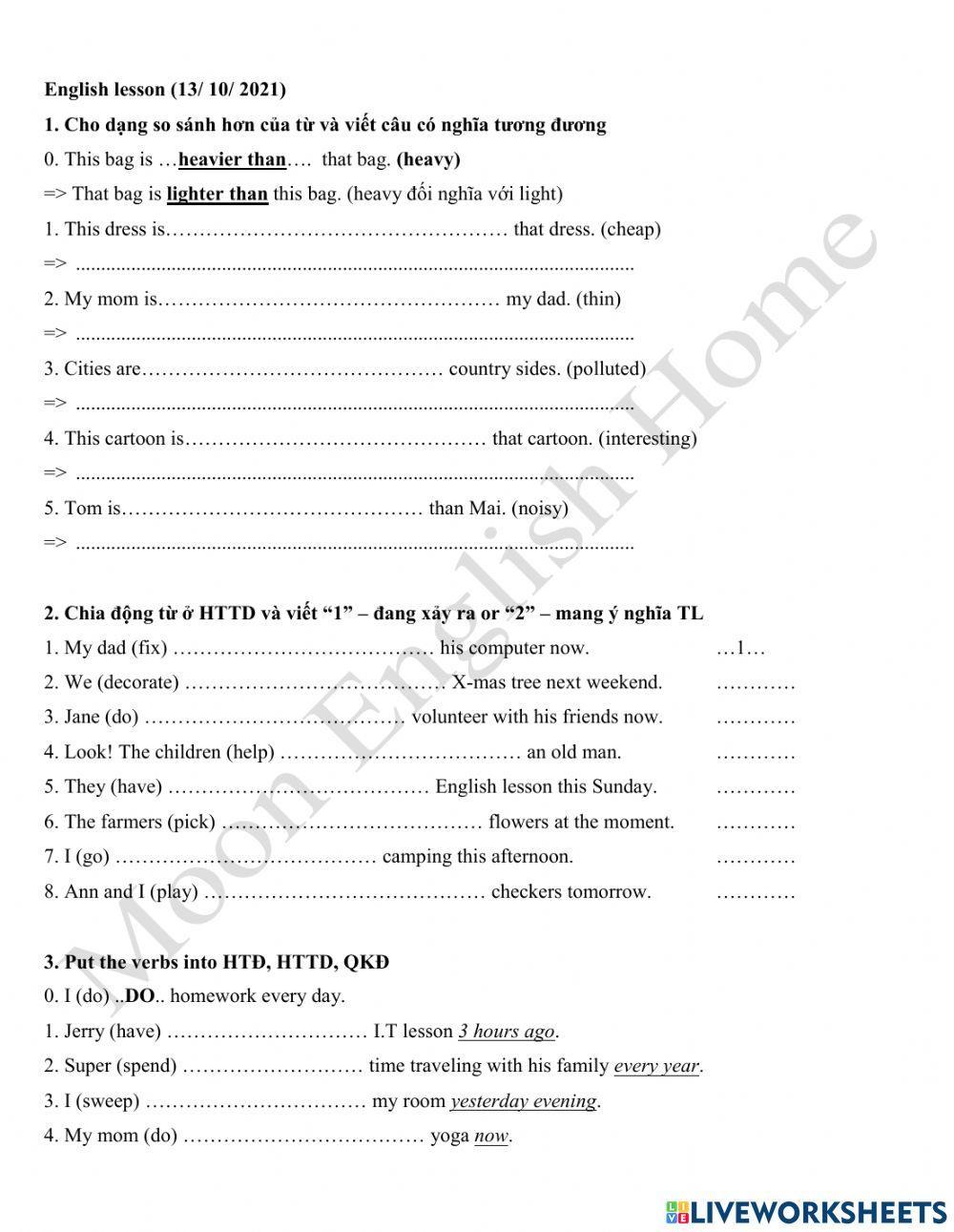Group 4 HTTD ý nghĩa tương lai + phát âm s-es