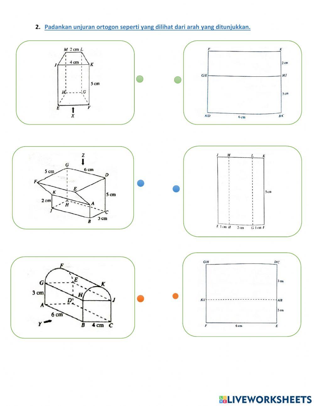 Bab 7 pelan dan dongakan matematik tingkatan 3