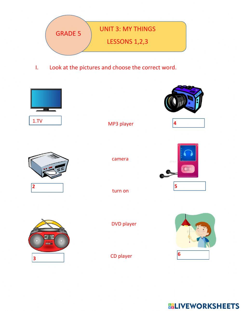 Family and friends grade 5