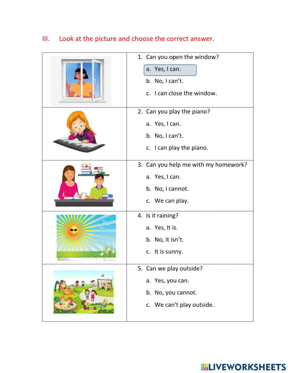 Family and friends grade 5