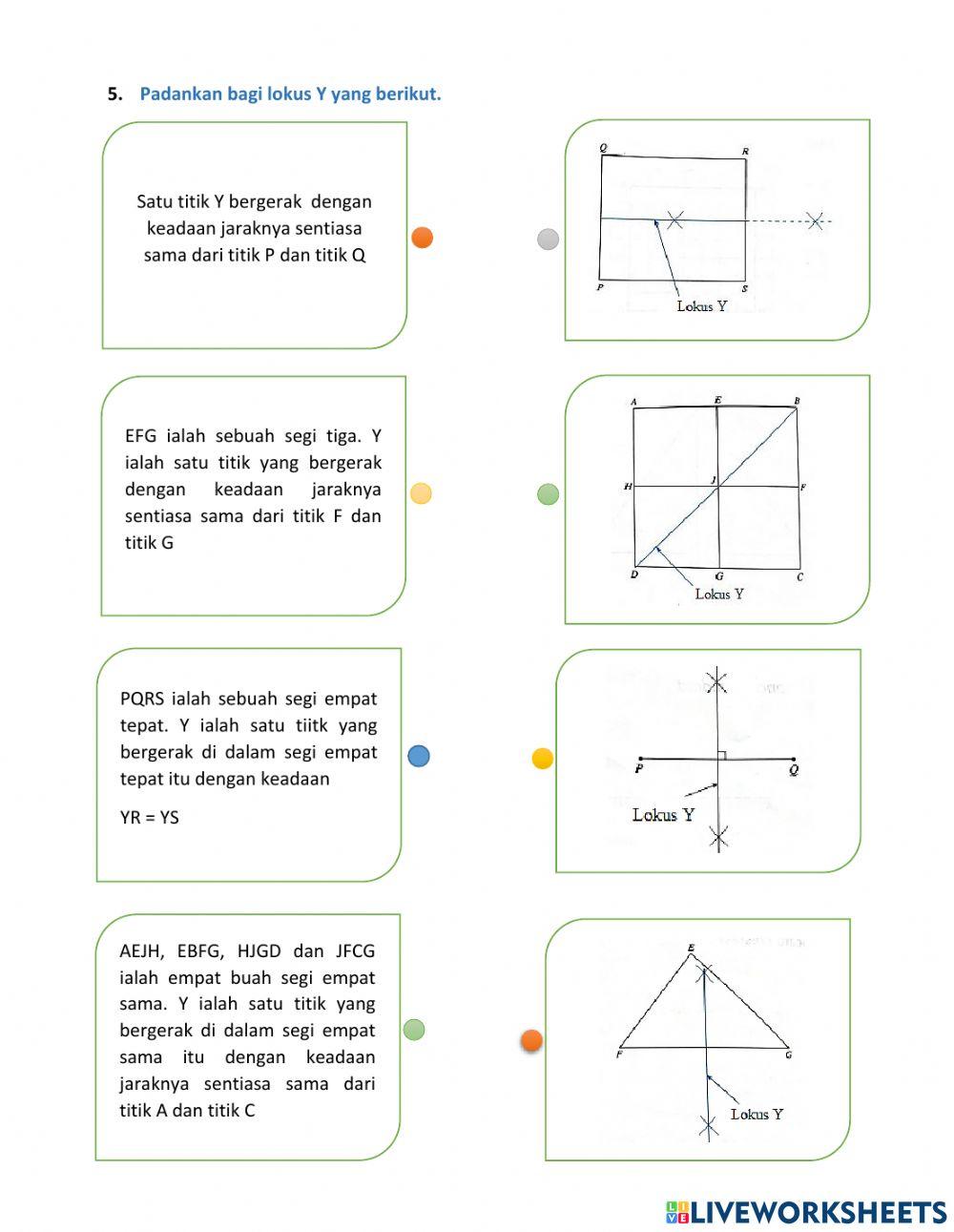 Bab 8 lokus dalam 2 dimensi matematik tingkatan3