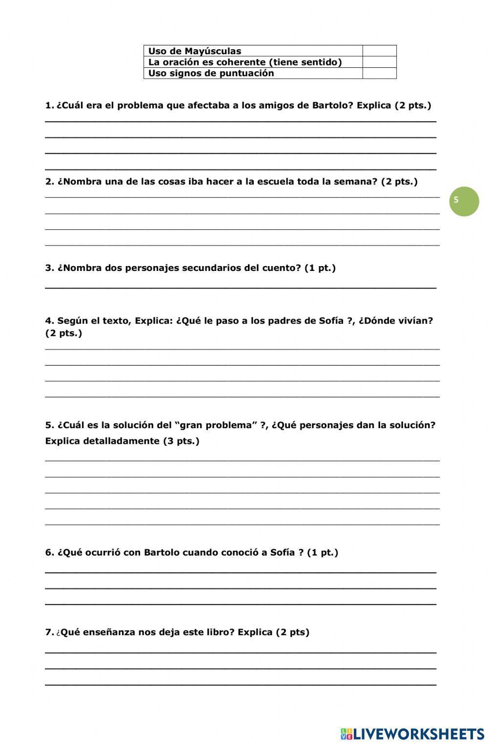 Plan lector -la cama mágica de bartolo-