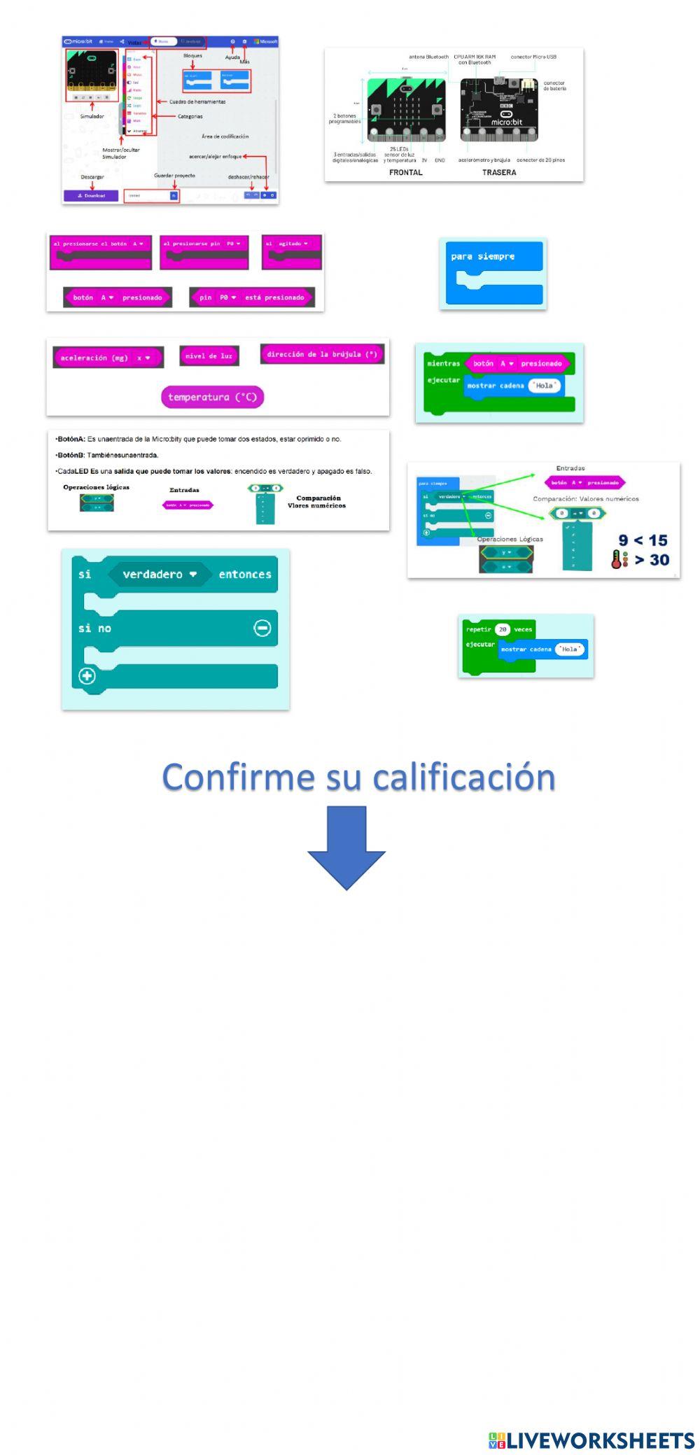Fundamentos de Makecode microbit