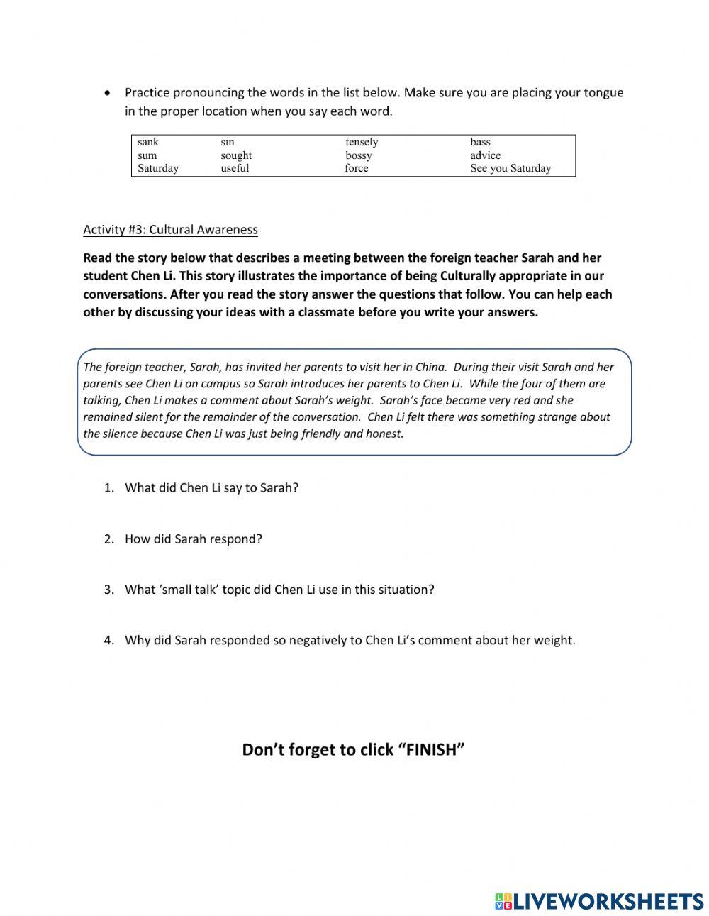 OC1 L2 - Homework Practice