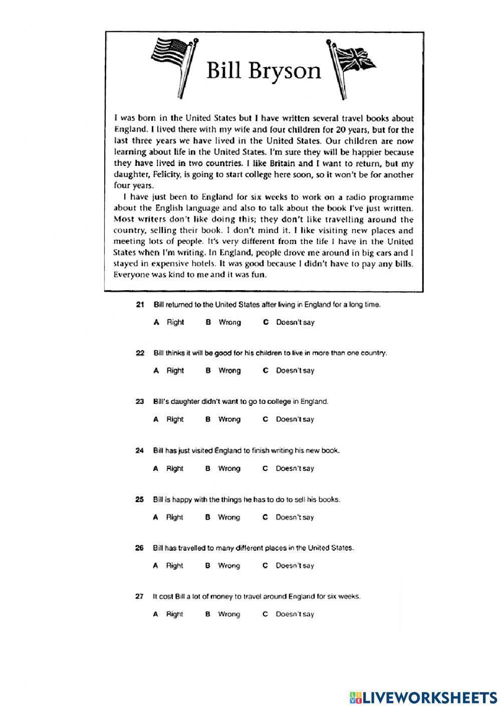 Past simple and present perfect tense