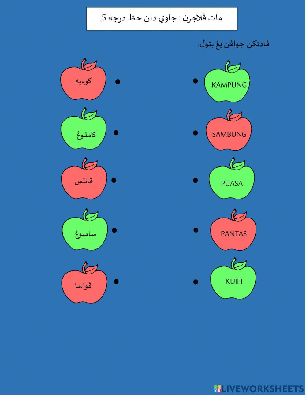 Jawi & khat darjah 5