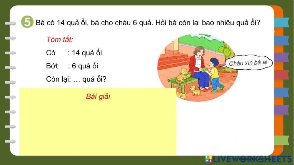 Bài tập Toán trang 44