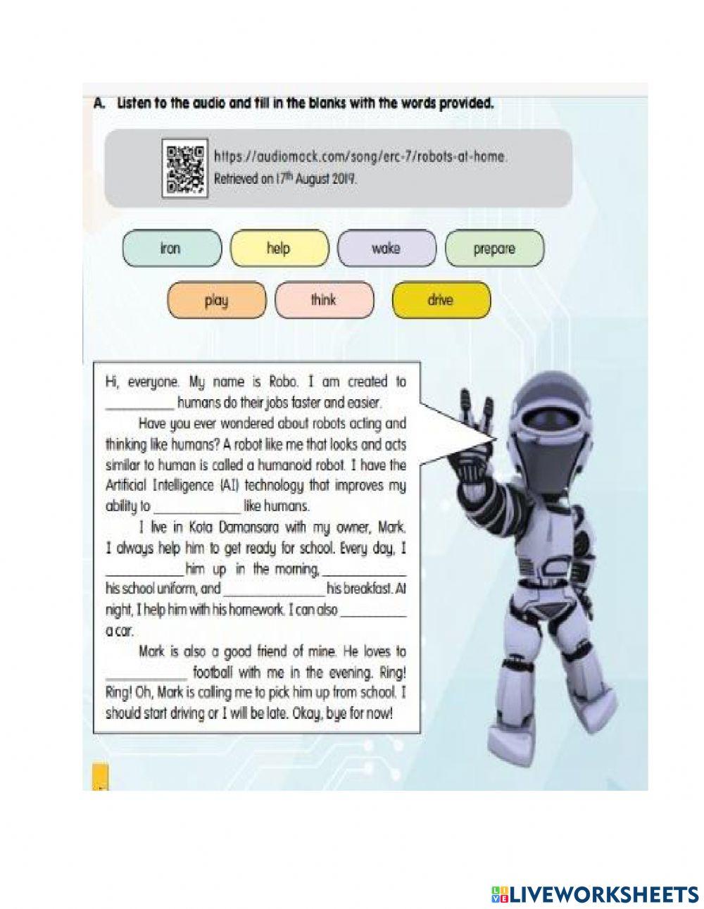 Topic 8: Robots at Home