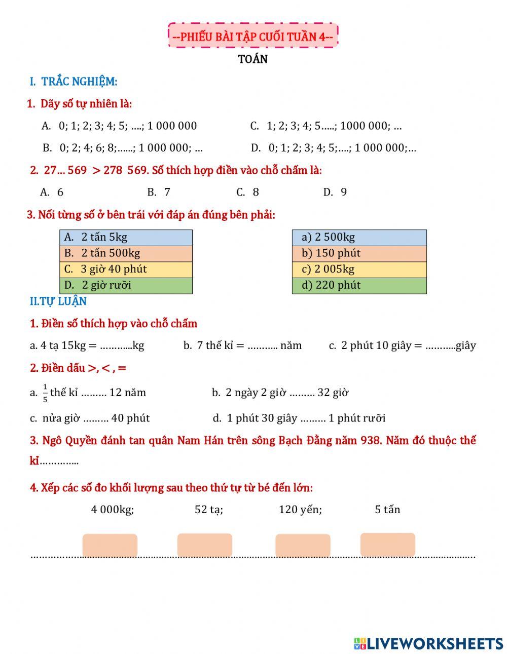 Phieu bai tap cuoi tuan 4