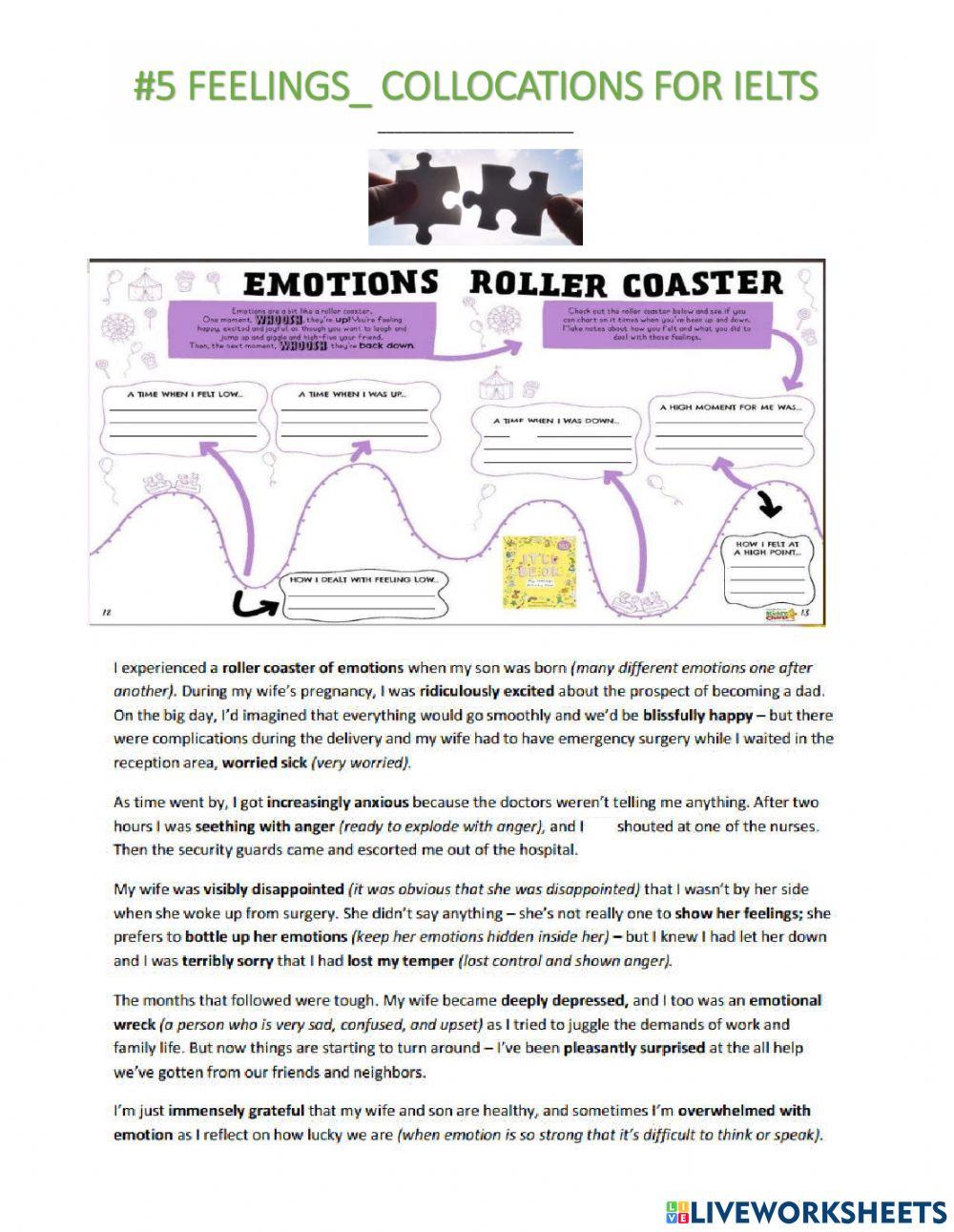 -5 feelings-collocations for ielts