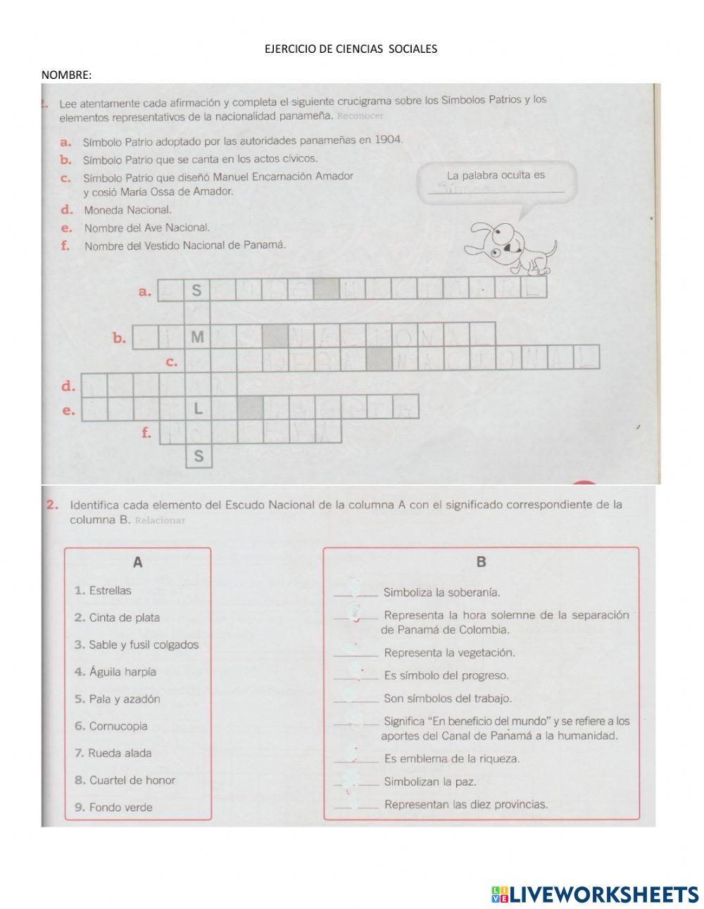 Los Símbolos Patrios de Panamá