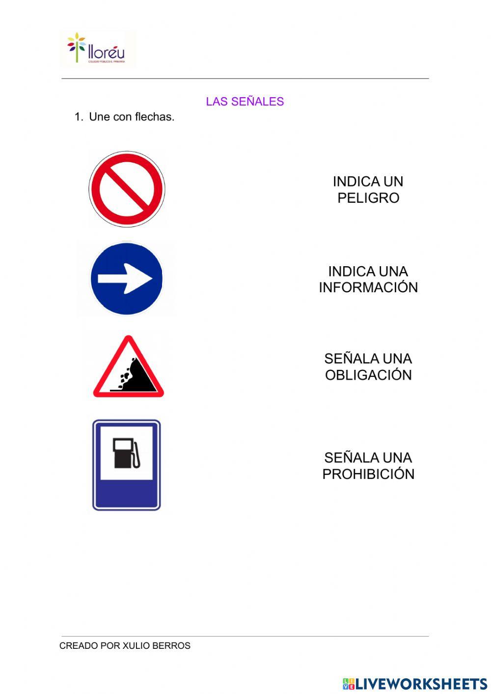 Las señales de tráfico