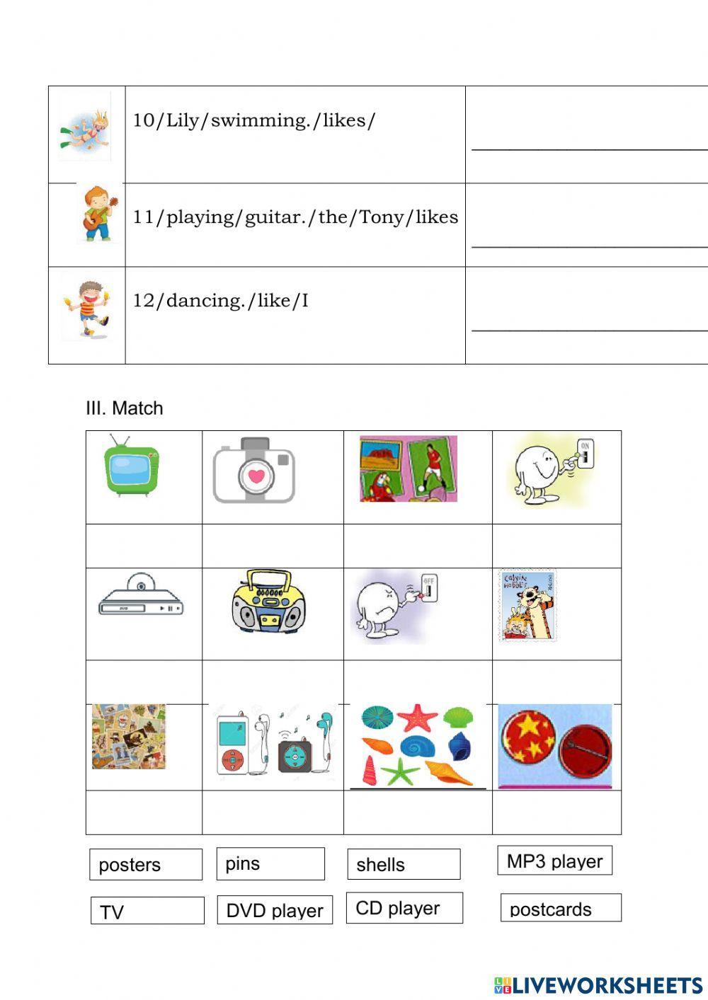 TEST 1 ( Unit 1-2-3 )- grade 5