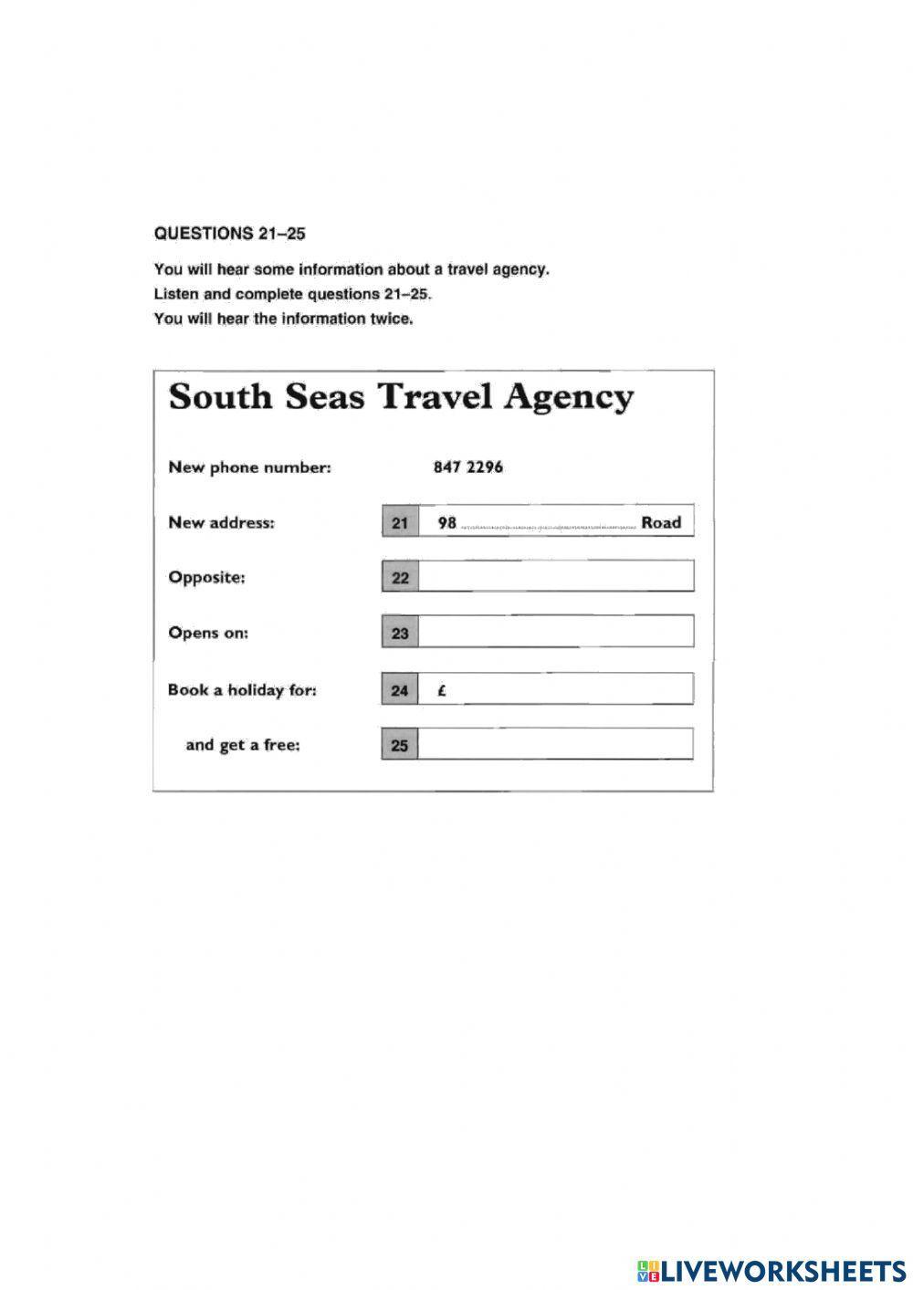 Ket-test 1-listening-part 5