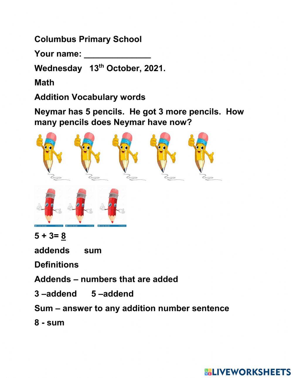 Math Online Exercise For 3 Live Worksheets Math Online Exercise For 3 Live Worksheets