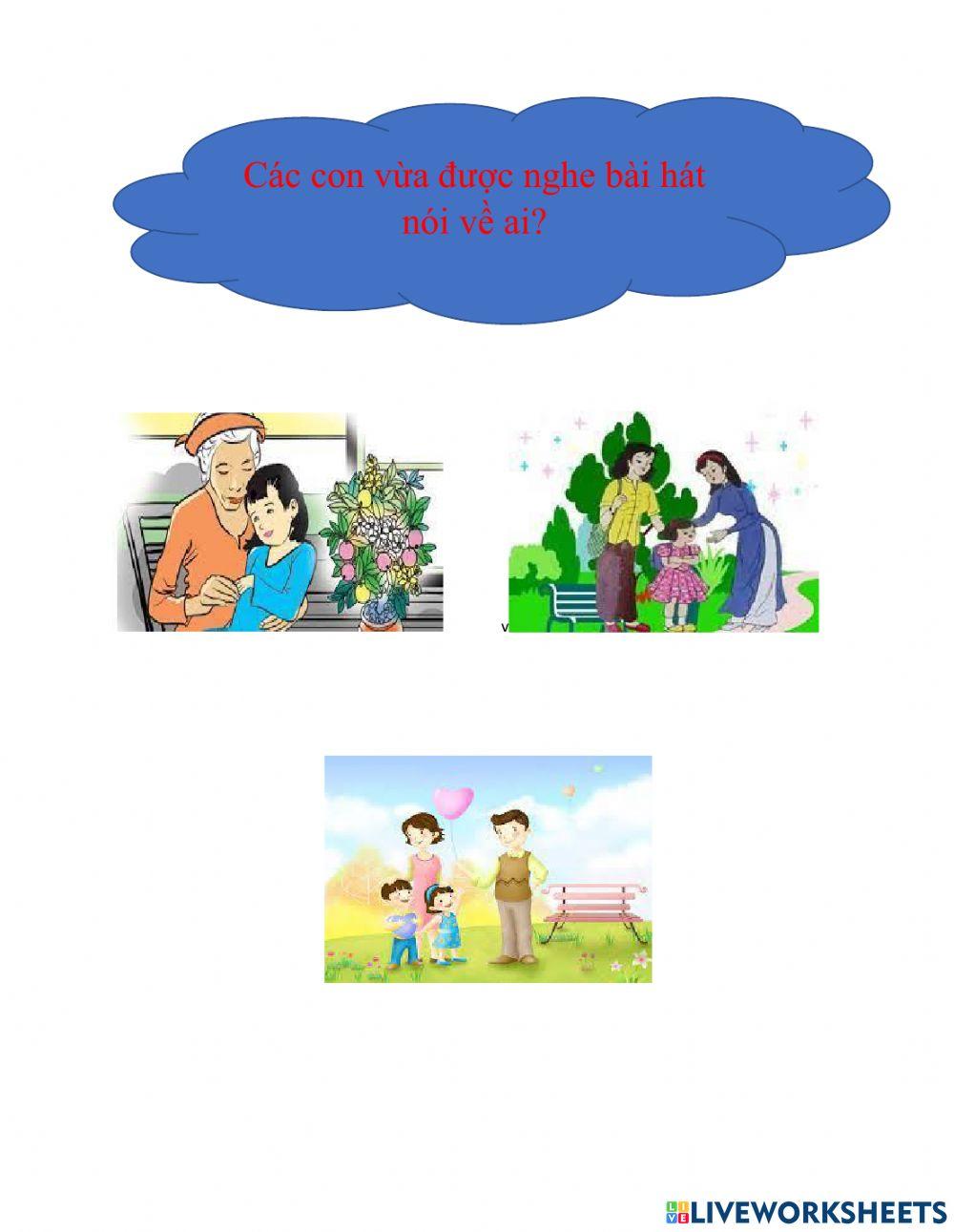 Dạy hát cô và mẹ