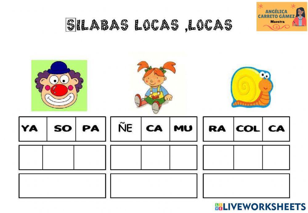 Formar y escribir palabras