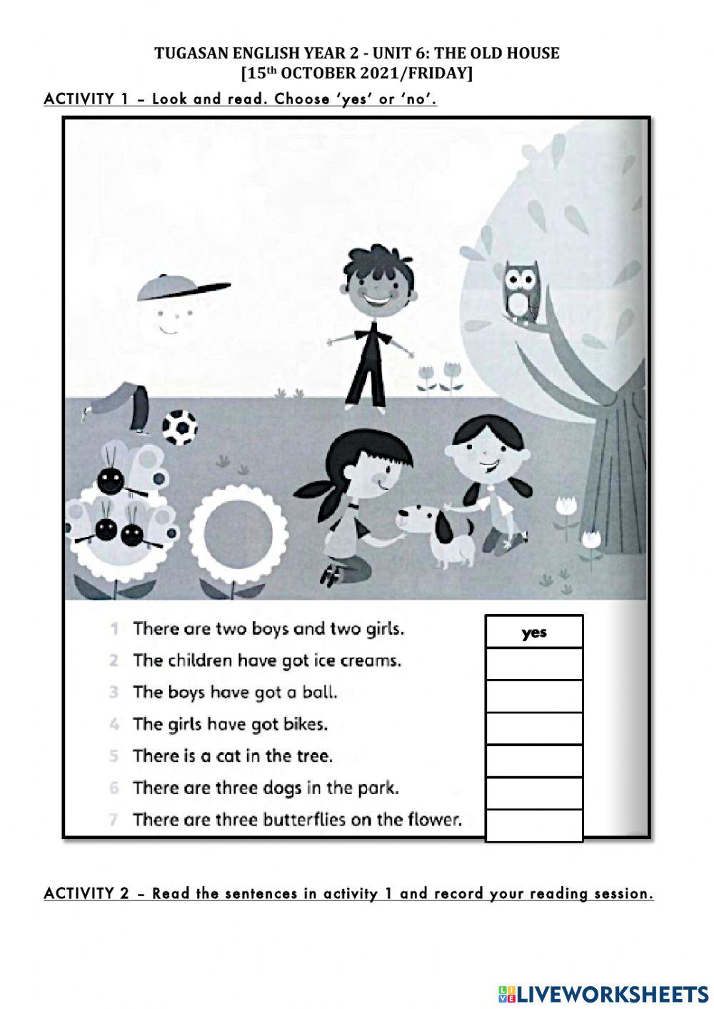 Superminds Unit 6: The Old House (Reading2 Wk3)