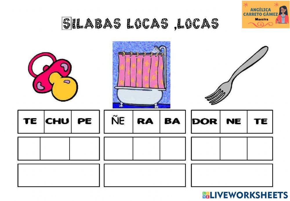 Formar y escribir palabras 3