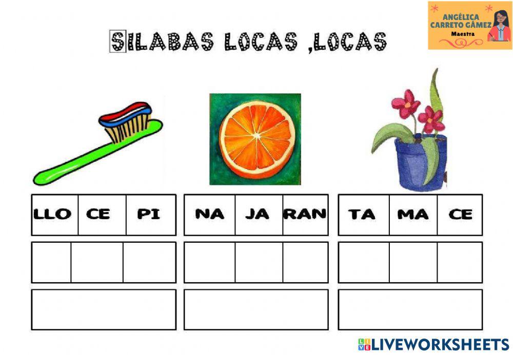 Formar y escribir palabras 3