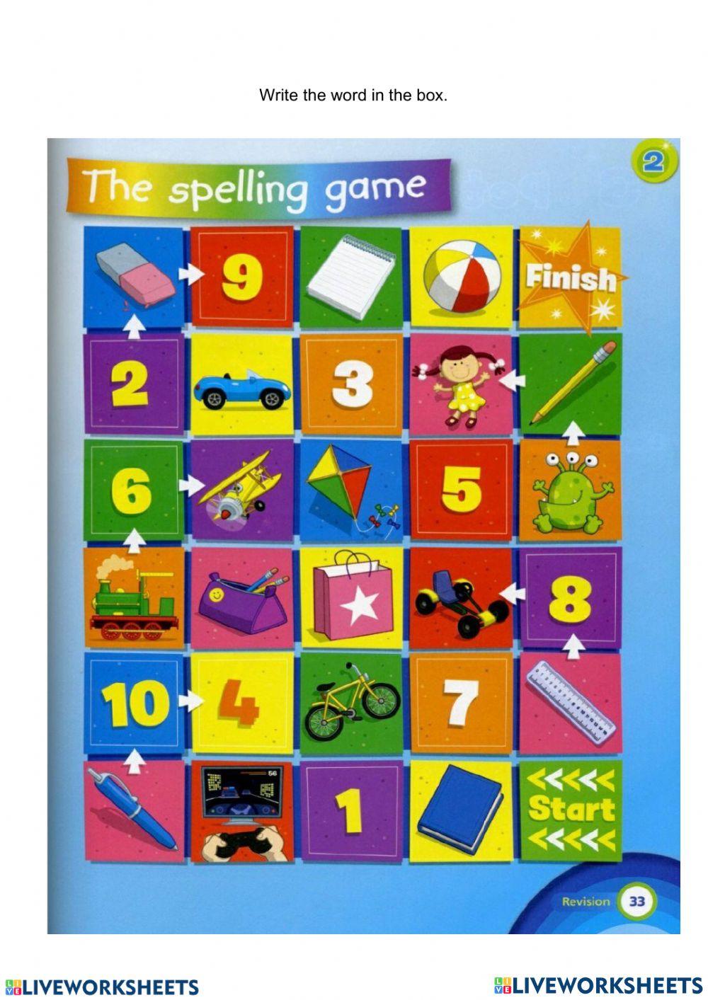 Spelling Game