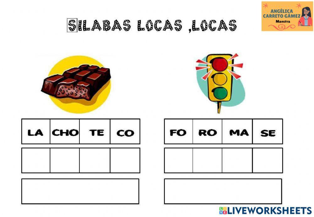 Formar y escribir palabras 5