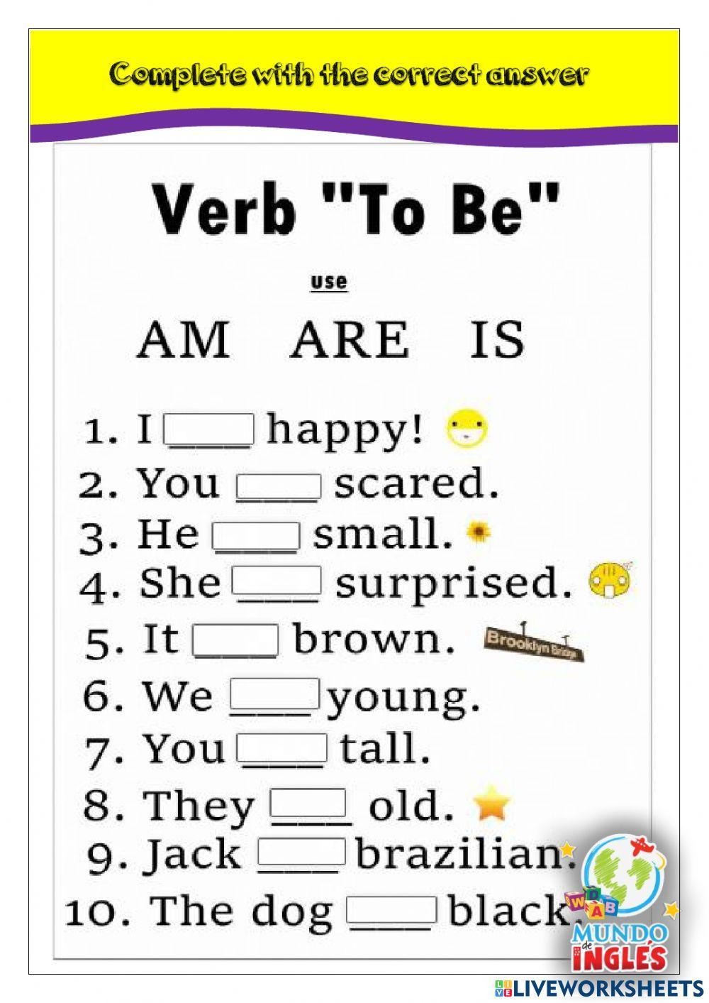 The Verb to be