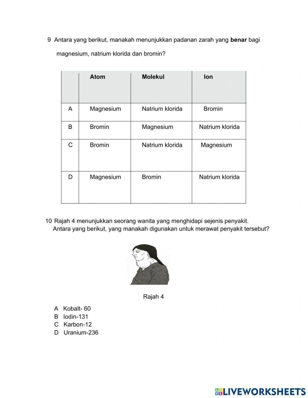 Jirim dan strukutur atom