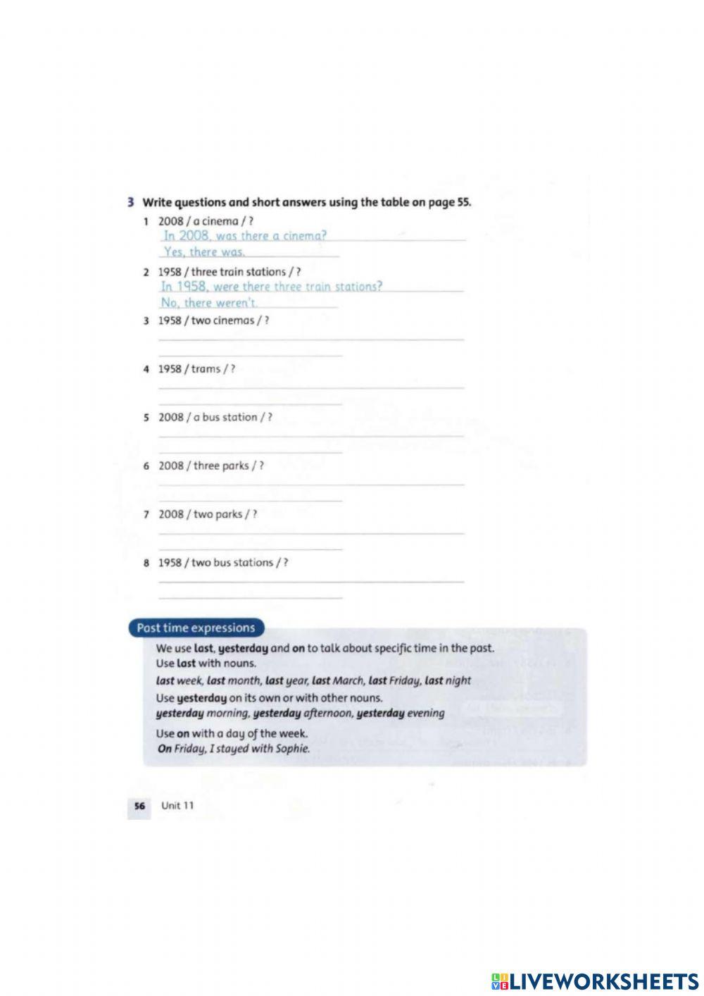 There were- there was