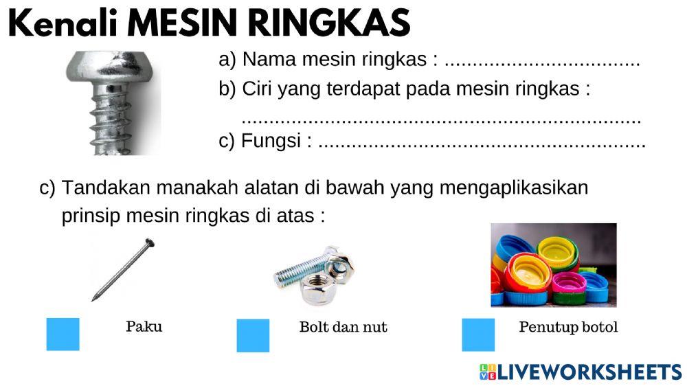 Jenis mesin ringkas: Definisi dan fungsi serta contoh