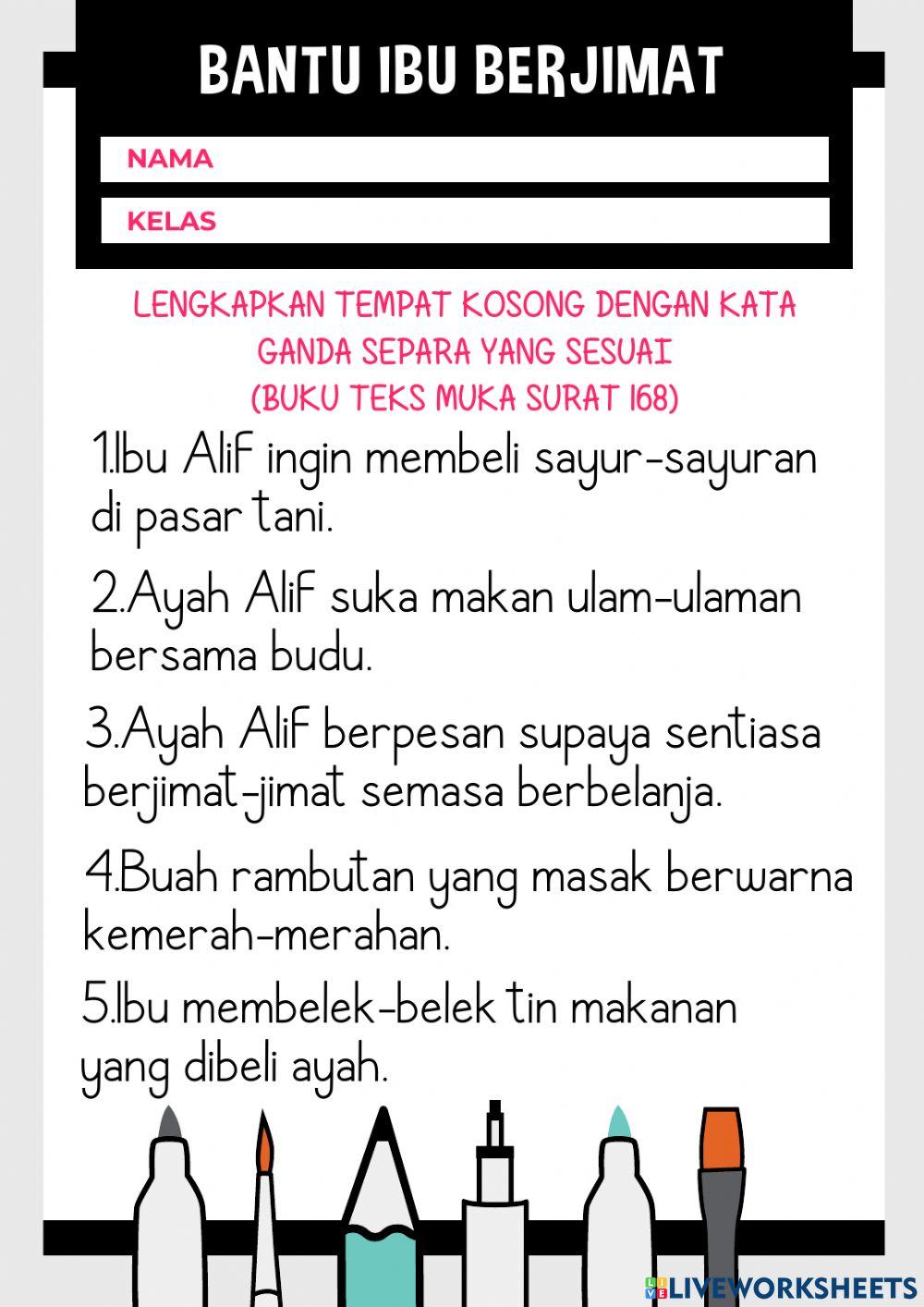 Bantu ibu berbelanja