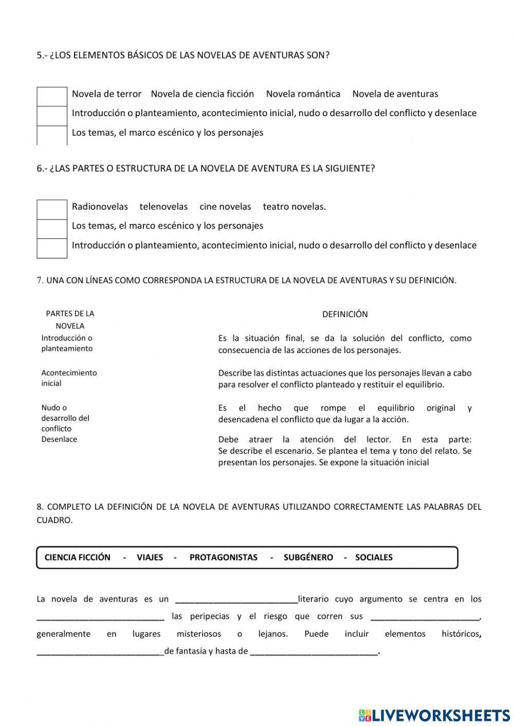 La novela de aventura