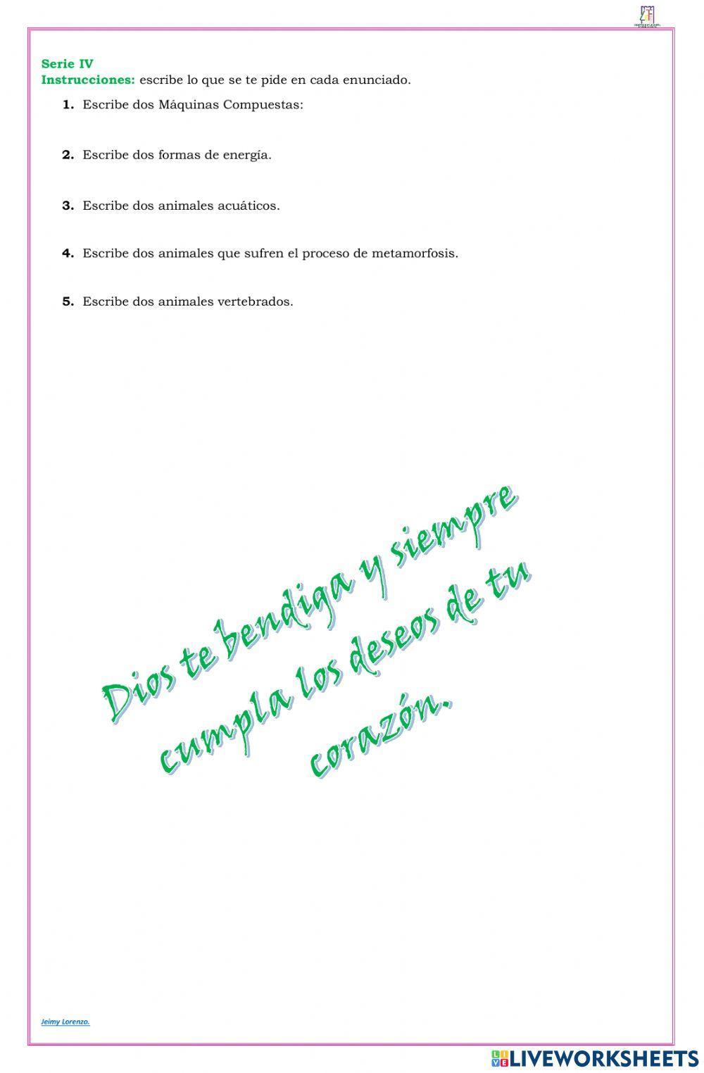 Examen final de medio social y natural