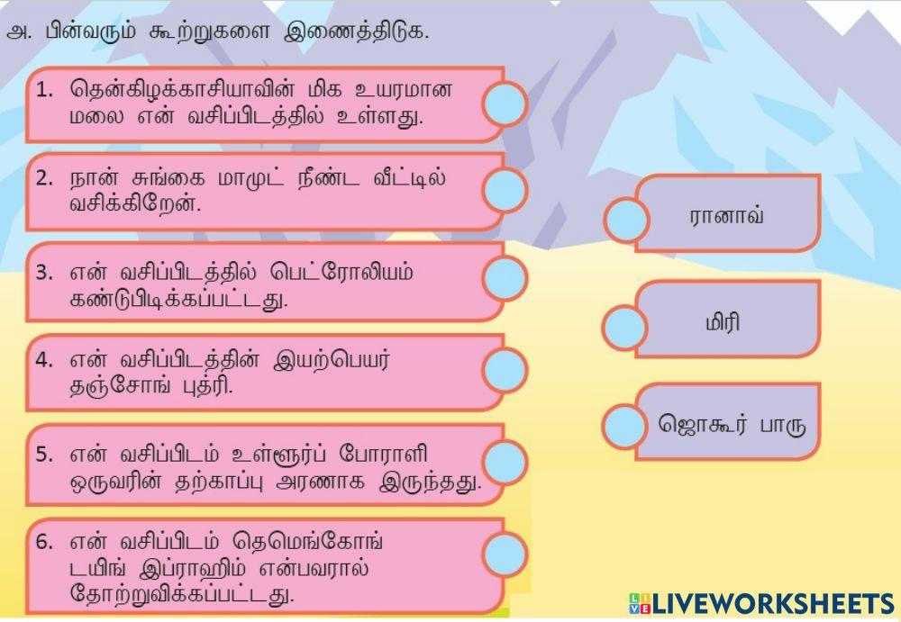 வசிப்பிட  வரலாறு