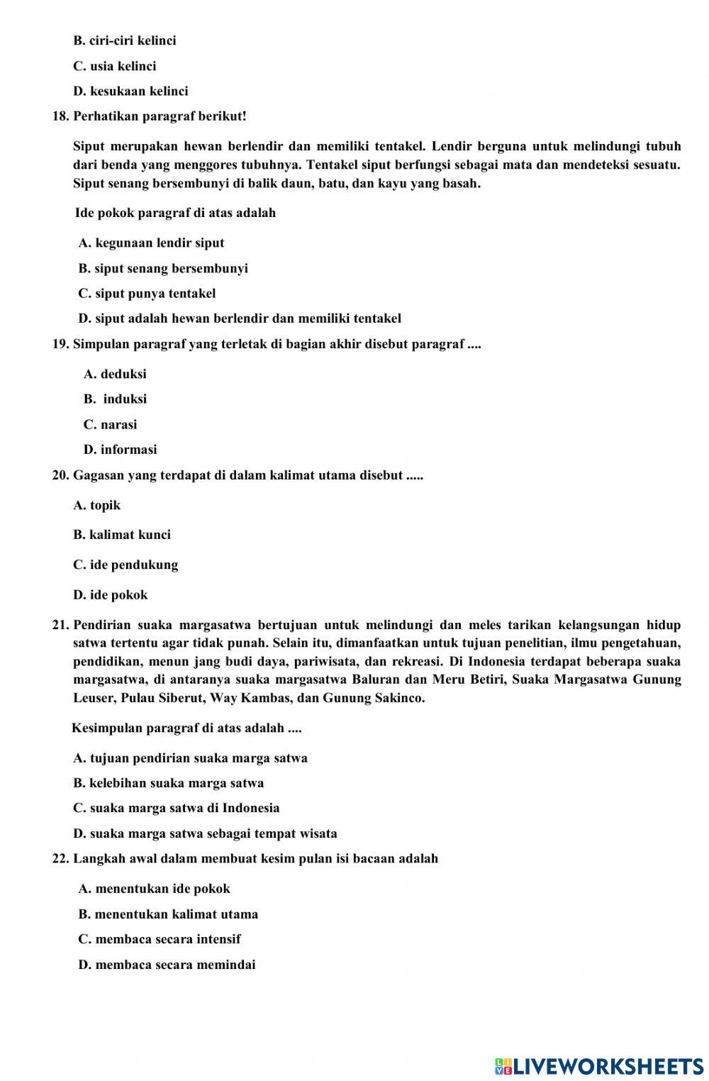 Pts b indonesia kls 6