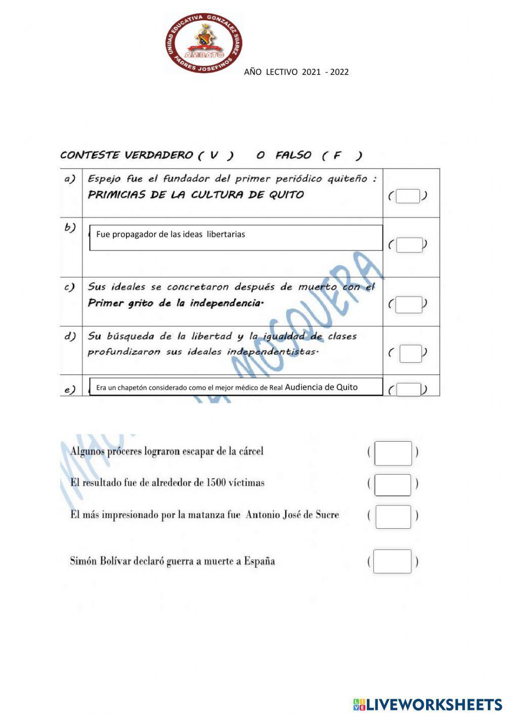 Primer Grito de Independencia