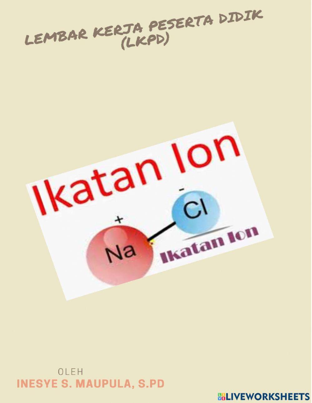 Lkpd ikatan ion