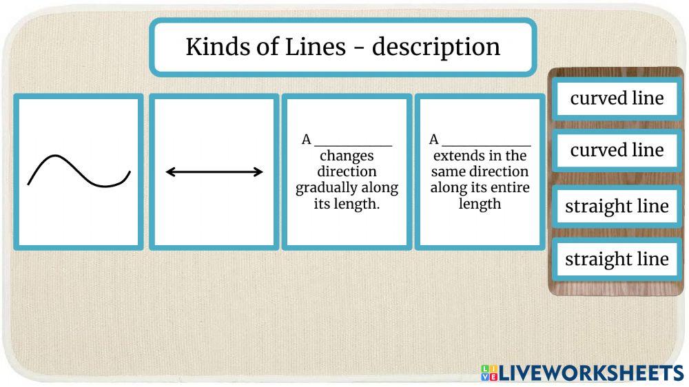 Kinds of Lines - Parts of a Straight Line